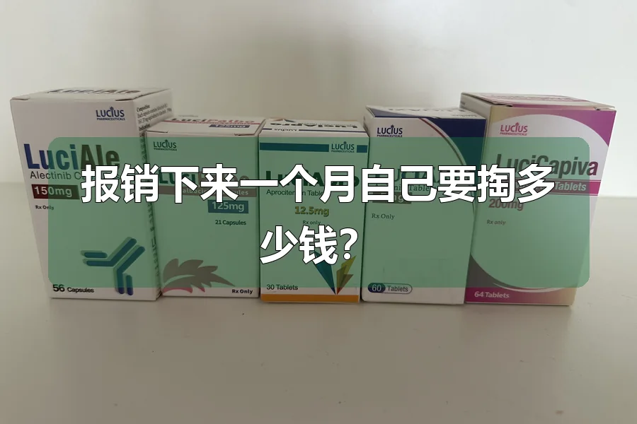 报销下来一个月自己要掏多少钱?